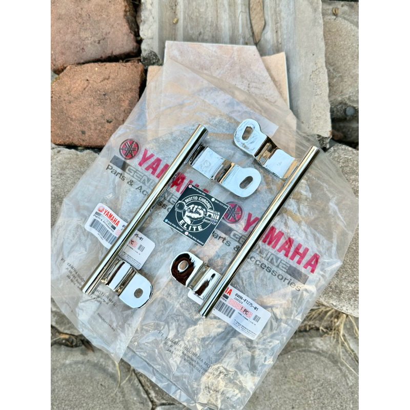 CHROME NO. 1 BEGEL SAMPING FIZR FIZ R F1ZR FIZ ORIGINAL BARU CROME