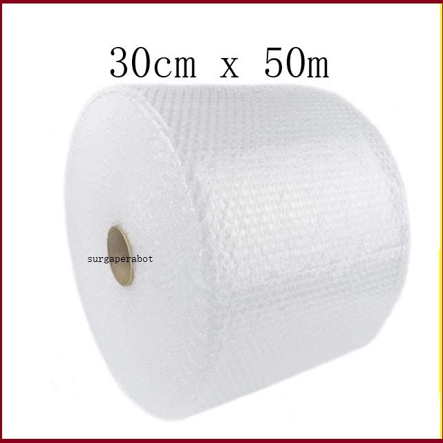 

Buruan pesan Bubblewrap 3cm x 5m bening bubble wrap roll murah plastik eceran bandung