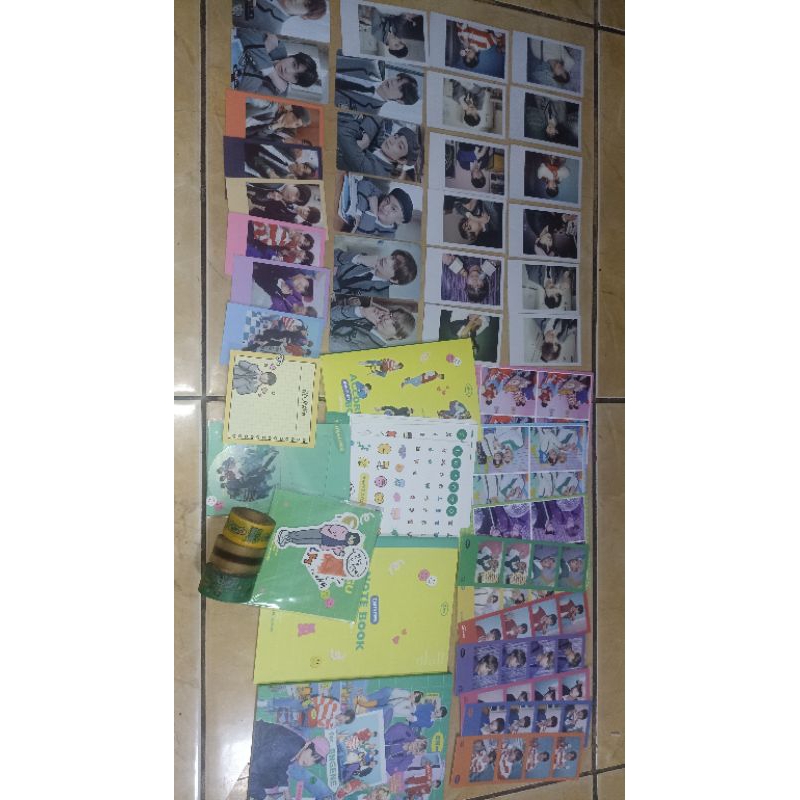 GGU GGU PACKAGE ENHYPEN 2021 PHOTOCARD POLAROID 4CUT PHOTOSTRIP DECOBOOK STICKER NOTEBOOK PHOTOBOOK 
