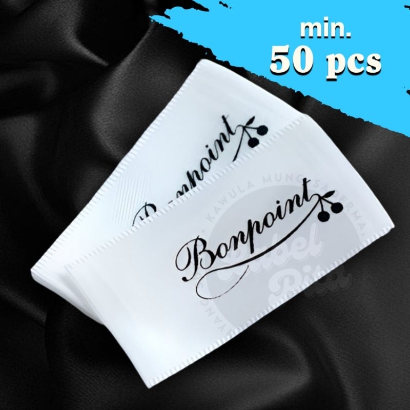 

Label satin / Label Baju / Label hijab (min 50)