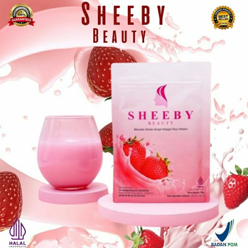 Sheeby Beauty Collagen • Mencerahkan Kulit • Memutihkan Kulit Wajah • Membersihkan Flek Hitam