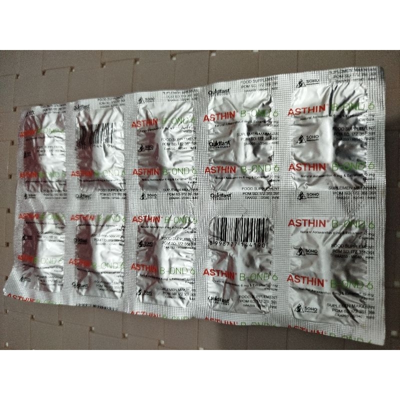 Asthin B OND 6 Strip