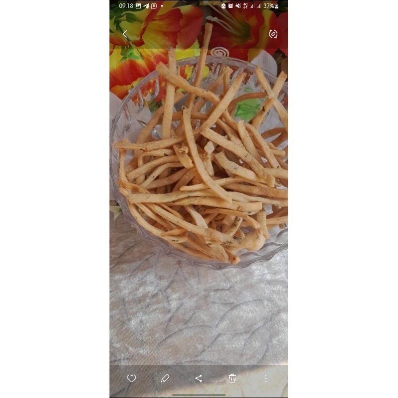 

Stik Bawang NYETIK KUY! renyah dan gurih | Original dan Varian Rasa | 100 gram