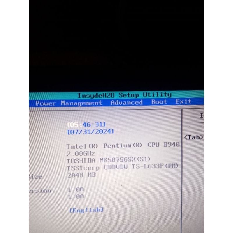 mainboard Toshiba c640