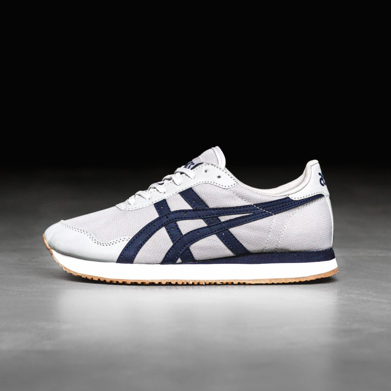 SEPATU ASICS TIGER RUNNER GREY NAVY