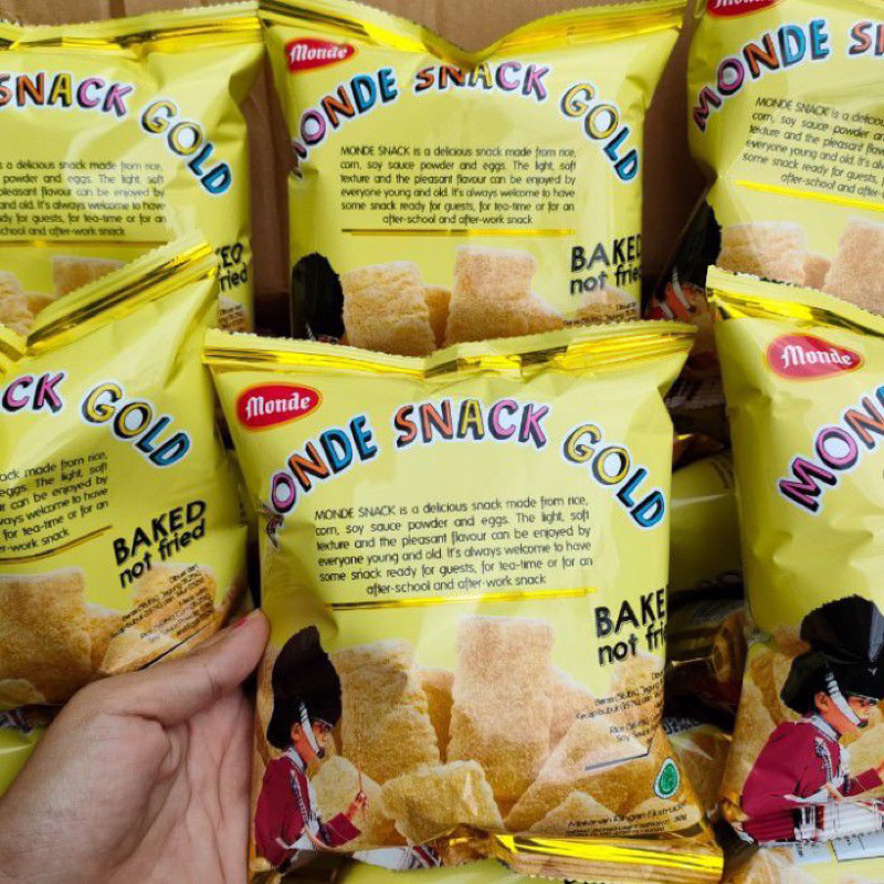 

SNACK MONDE GOLD 30GR