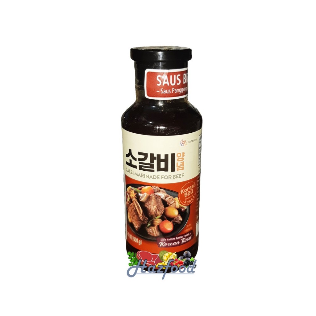 

Beef Galbi Marinade|Saus Bbq|Saus Panggang Iga 500gr