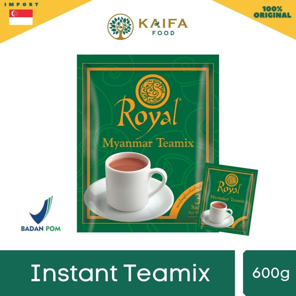 

Royal Myanmar Tea Mix - Teh susu Tradisional Khas Myanmar