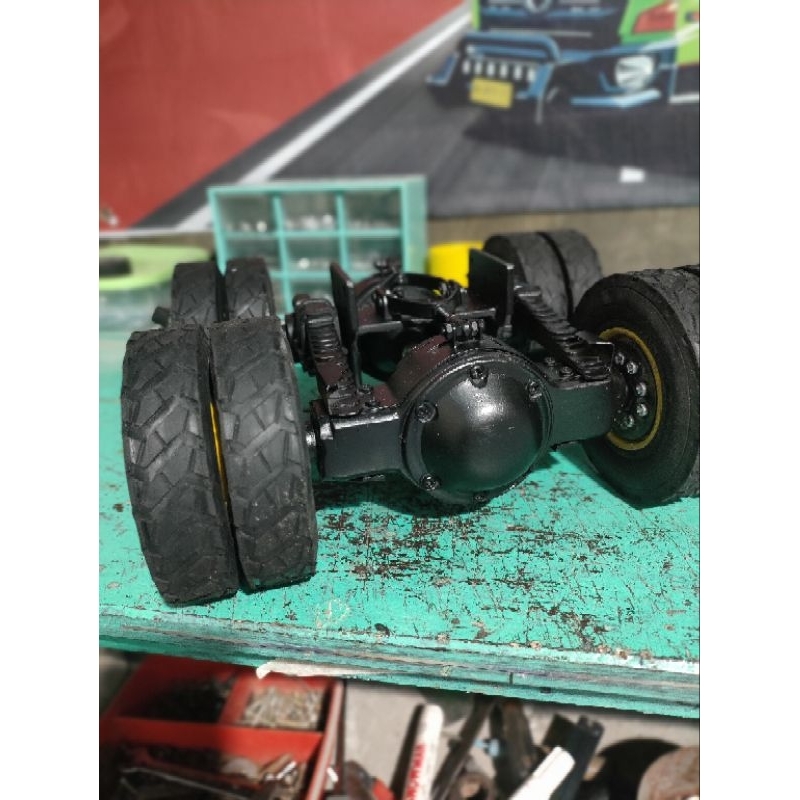 kit gardan rc truck gir gerinda case resin..atau metal tergantung riquest