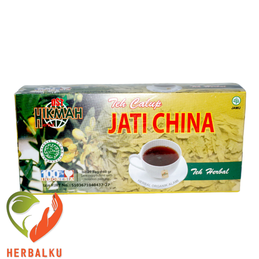 

TEH CELUP JATI CINA HIKMAH || Isi 20 Bag @40gr