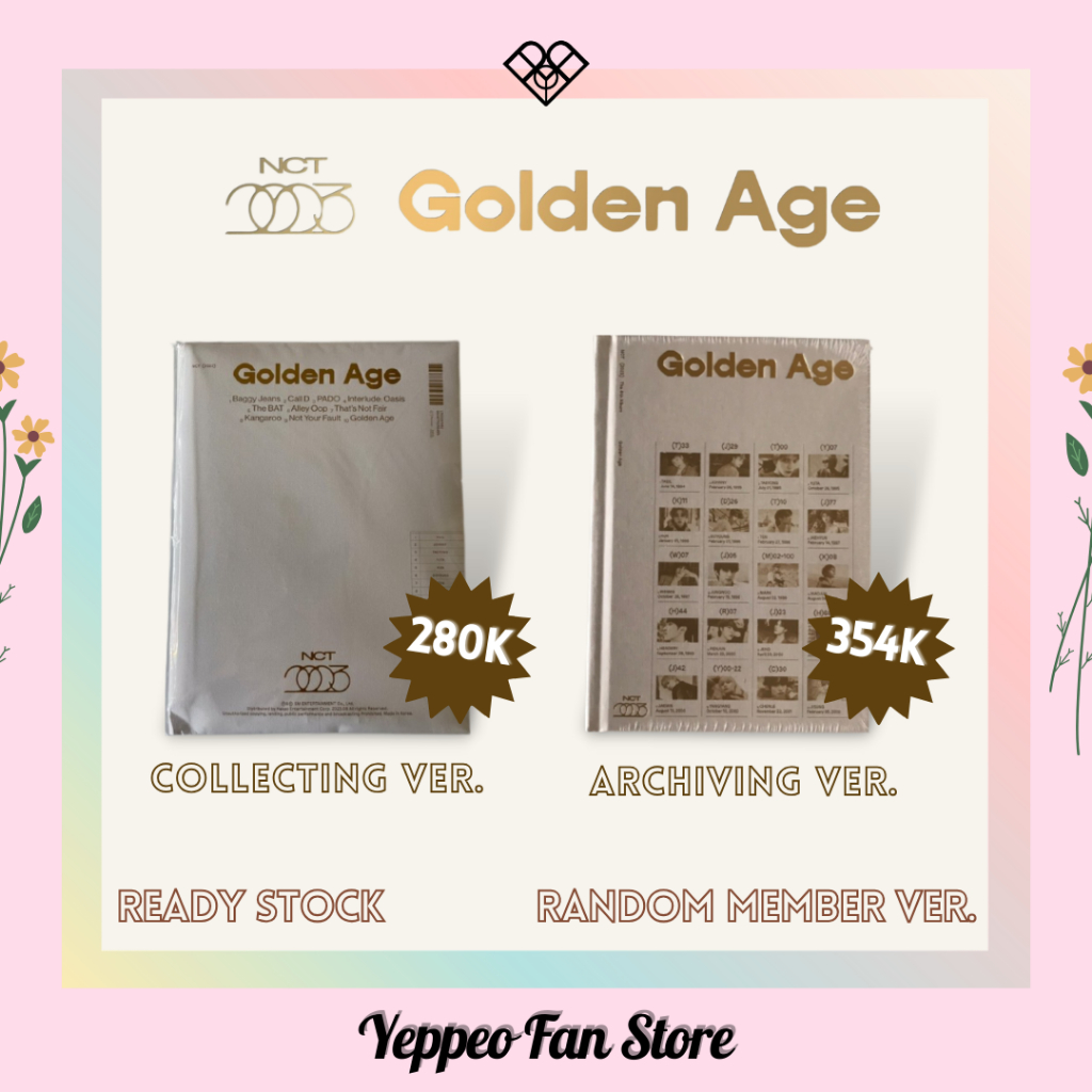 NCT - GOLDEN AGE (COLLECTING VER./ ARCHIVING VER) BENEFIT INTERASIA
