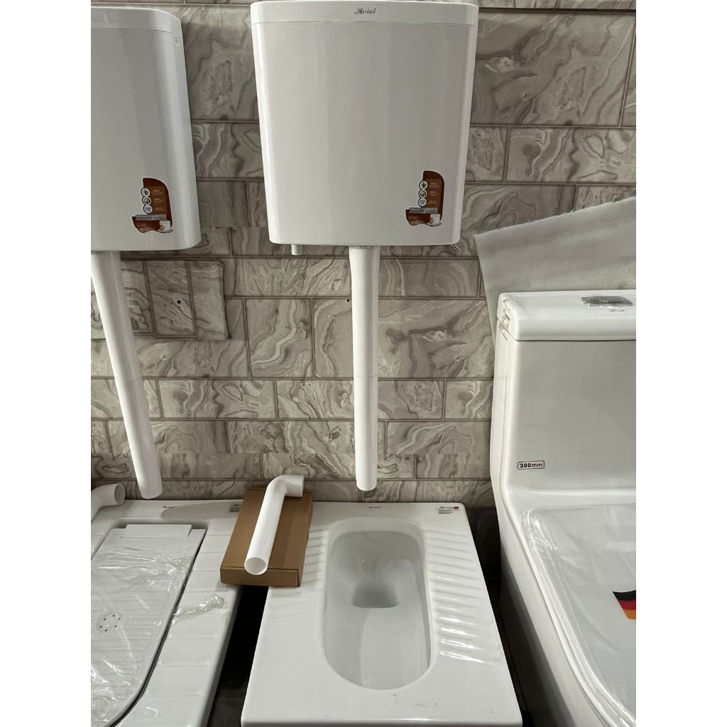 KlosetJongkok, Kode 506, Mr.Tao, Perlengkapan Kamar Mandi, Perlengkapan Wc,Full Set,Water Tank