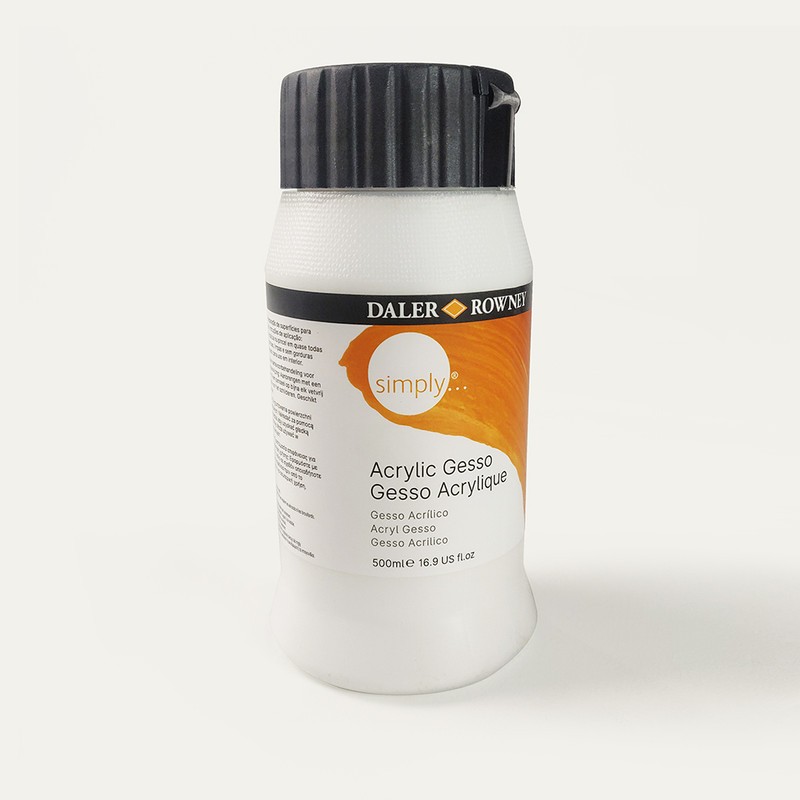 

Daler-Rowney Simply Acrylic Gesso 500 ml