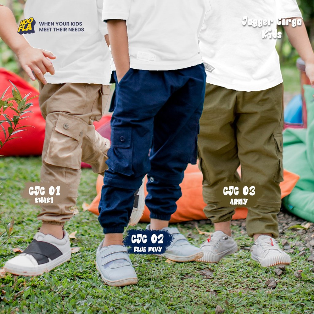 CELANA JOGGER CARGO ANAK - ANAK