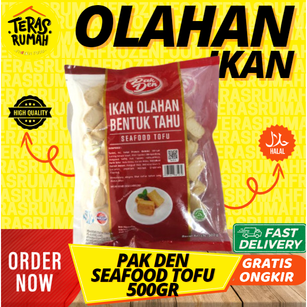 

PAK DEN - SEAFOOD TOFU 500gr