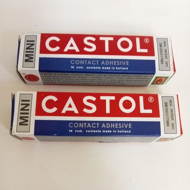 

(2pcs)Lem Castol serbaguna Mini