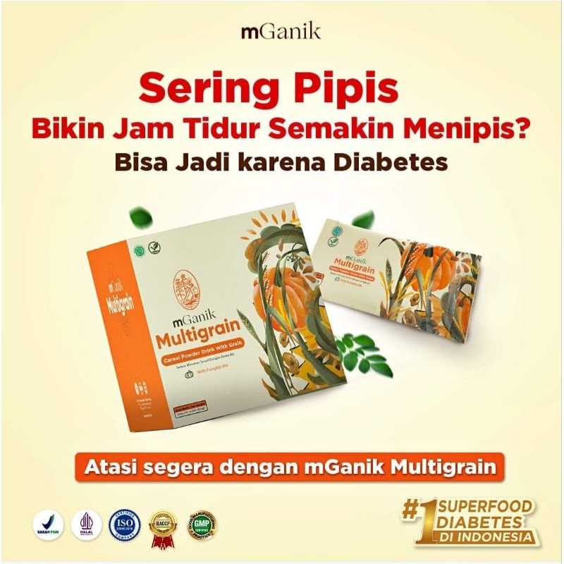 

mGanik Multigrain isi 20 sachet