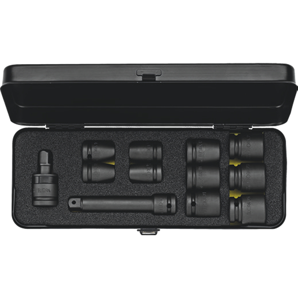 ELORA 790 S12A 1/2" Impact Socket Set Inci (Alat ELORA)