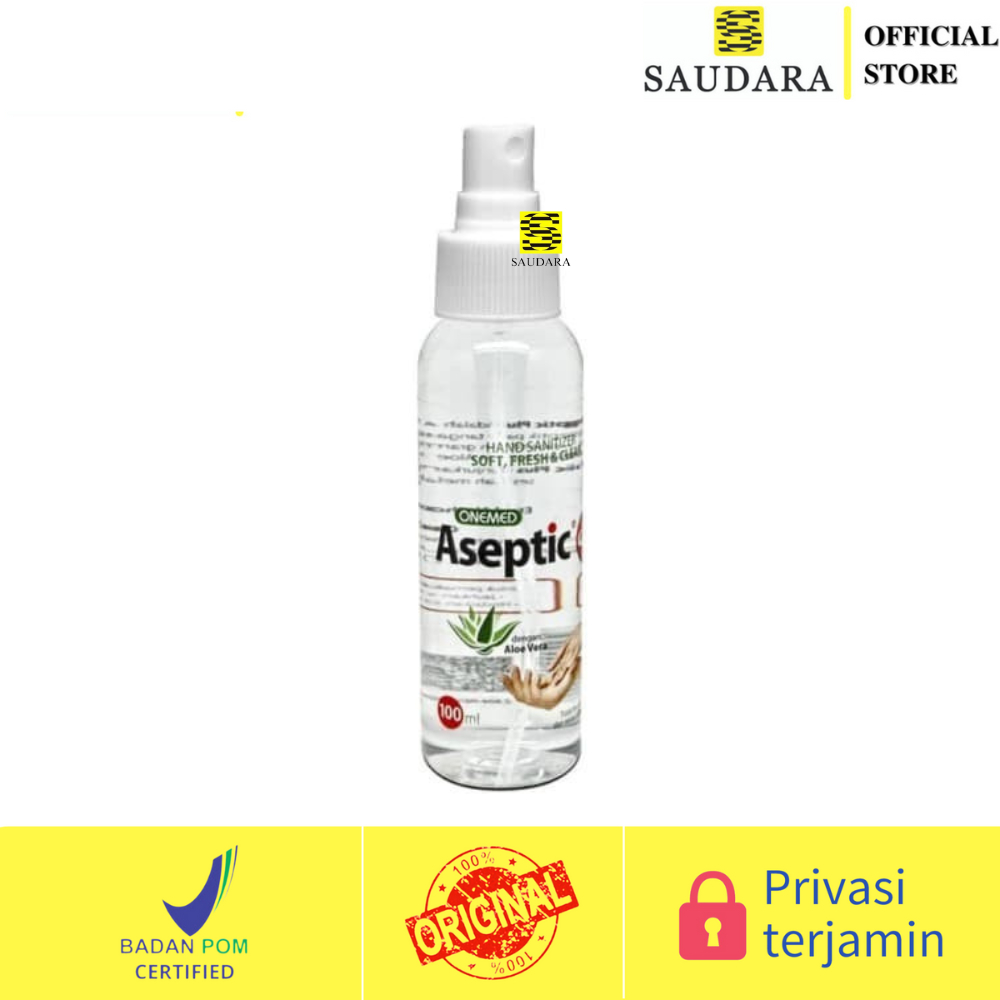 Onemed Aseptic Plus Spray 100 Ml - Hand Sanitizer