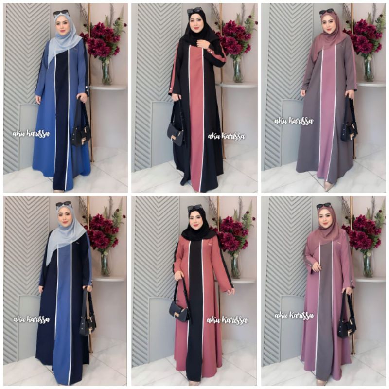 Gamis Aku Karissa Kamila Samina Dress/ Kamilaa Dress by Aku Karissa/ Samina Dress by Aku Karissa/ Ab