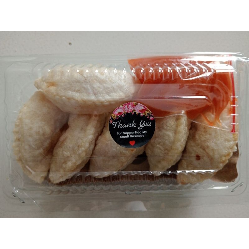 

Cireng isi ayam suwir enak