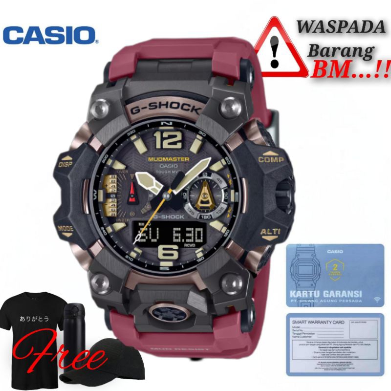 Jam tangan pria Casio gwg-b1000-1a4dr / Gshock original gwg-b1000-1a4