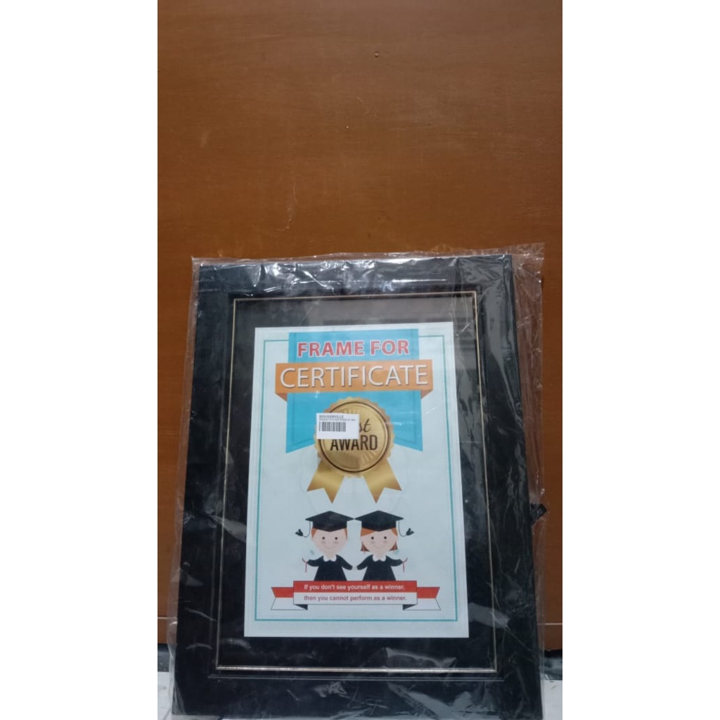 Bingkai frame pigura sertifikat