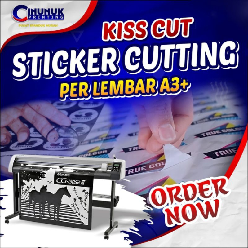 

Print & Cut Sticker Chromo A3, Cetak Kiss Cut Stiker Label Kromo, Sticker Label Kue Lebaran