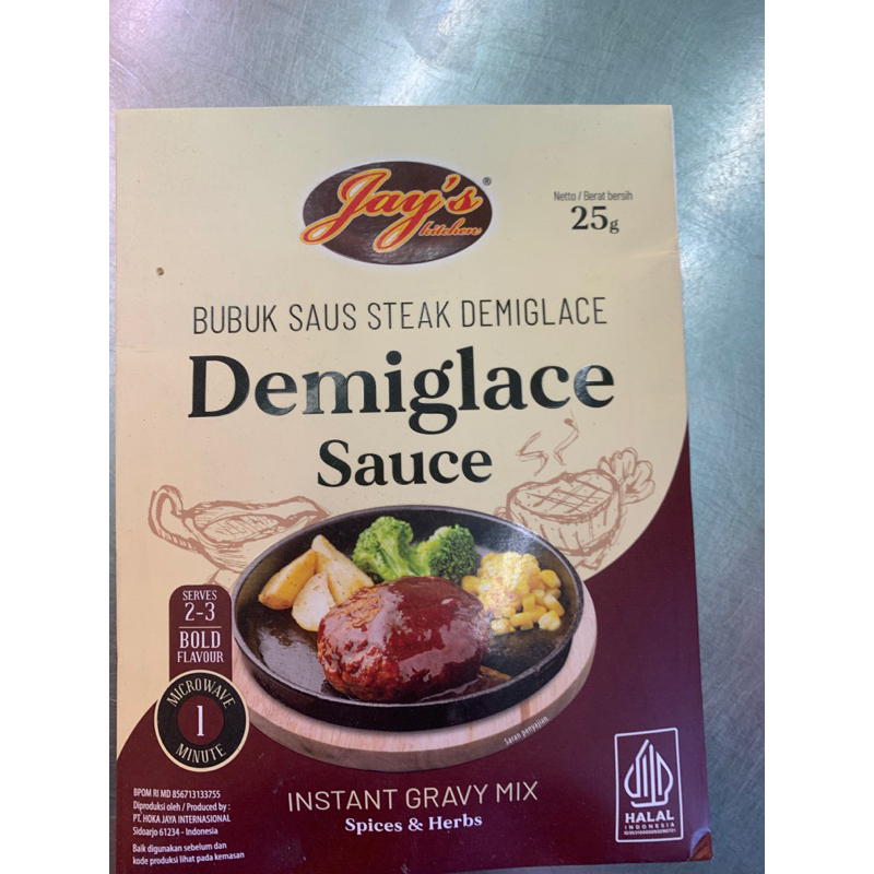 

jays demiglace saus