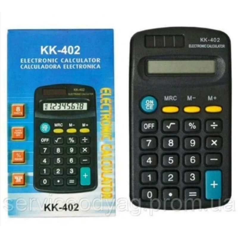 

COD-KALKULATOR Murah KK-402/KALKULATOR POCKET KK-402