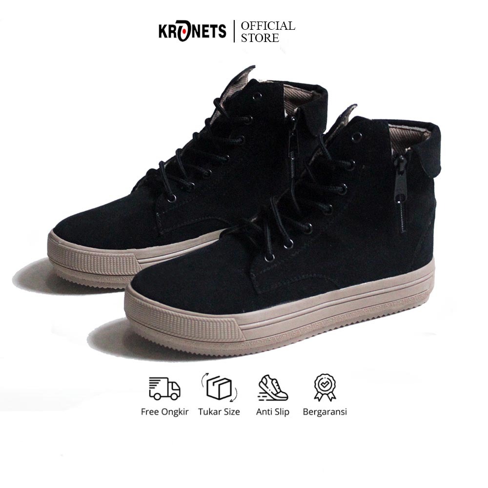 Kronets - Sepatu Boots Wanita Sirius Black