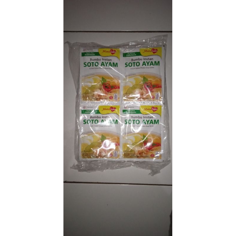 

MamaSuka - Bumbu Instan Rendang / Soto / Opor / Nasi Uduk 1 packs isi 10 pcs @ 25g