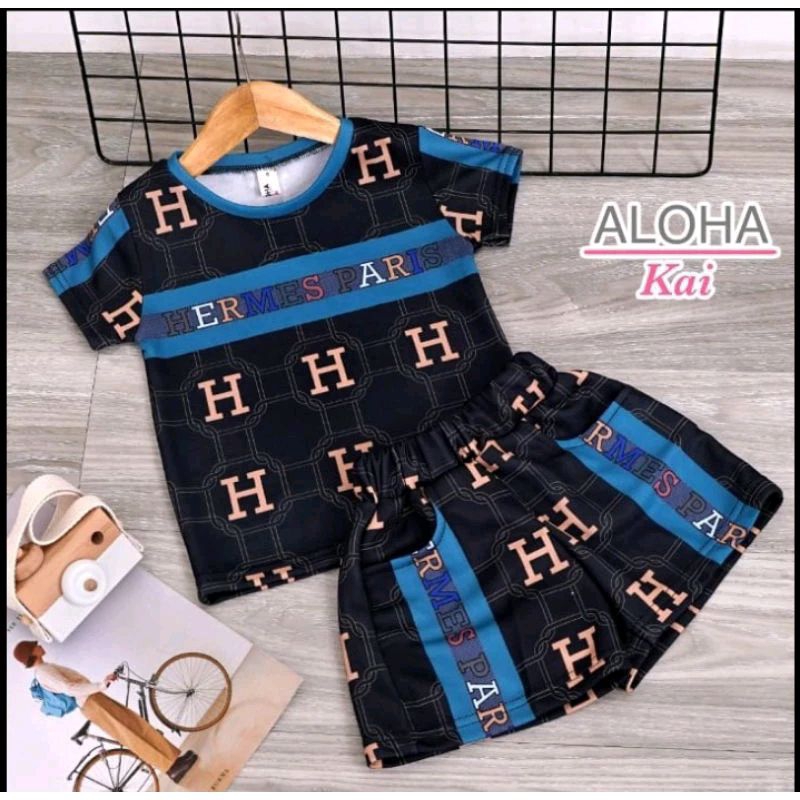 BAJU ANAK  IMPORT ALOHA KAI CHRISTIAN DIOR HARGA GROSIR