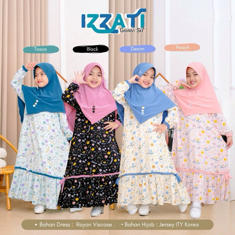 GAMIS IZZATI SET HIJAB (3th, 4th)
