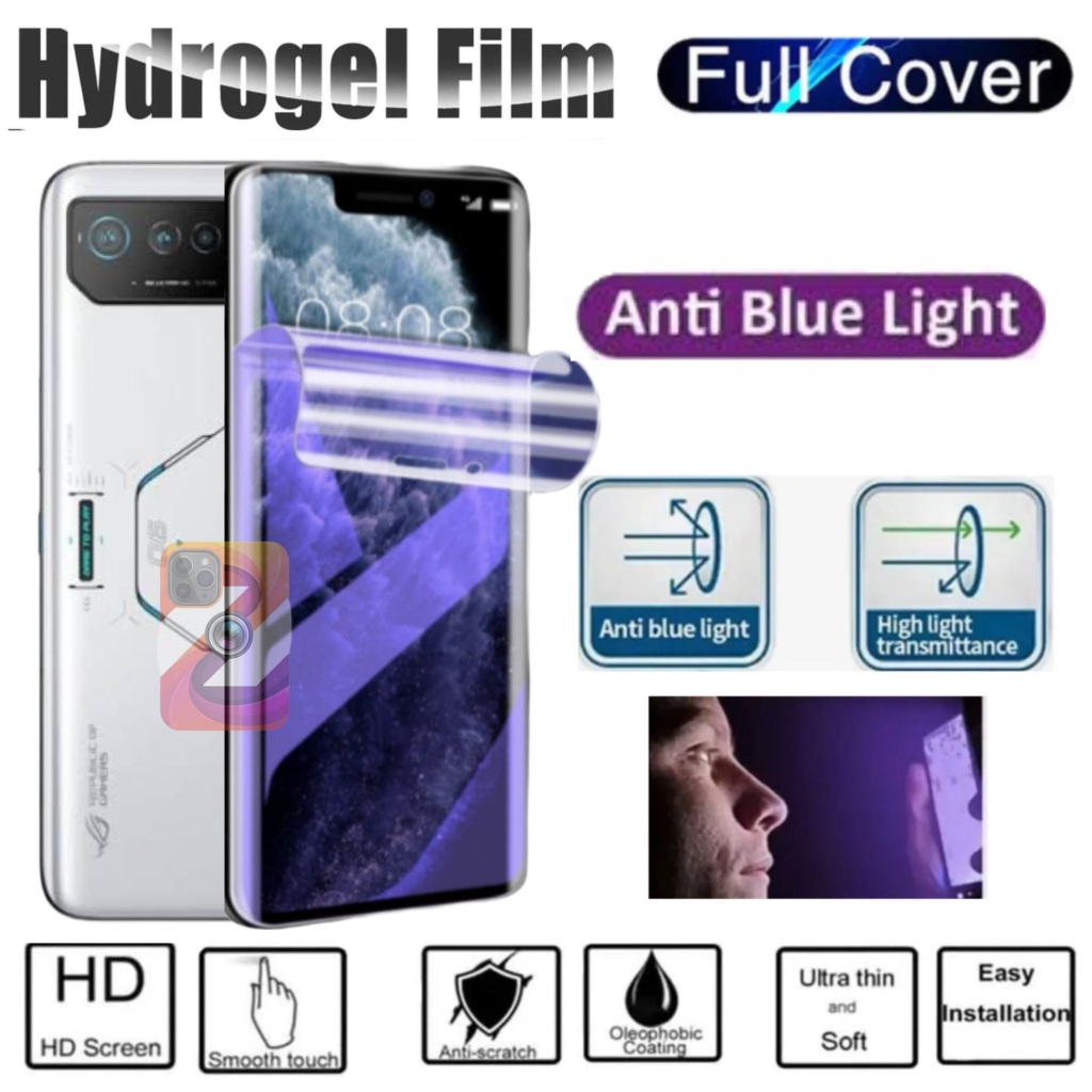 Asus Rog Phone 6 6 Pro 6D 6D Ultimate Anti gores Hydrogel jelly light clear pelindung layar hp