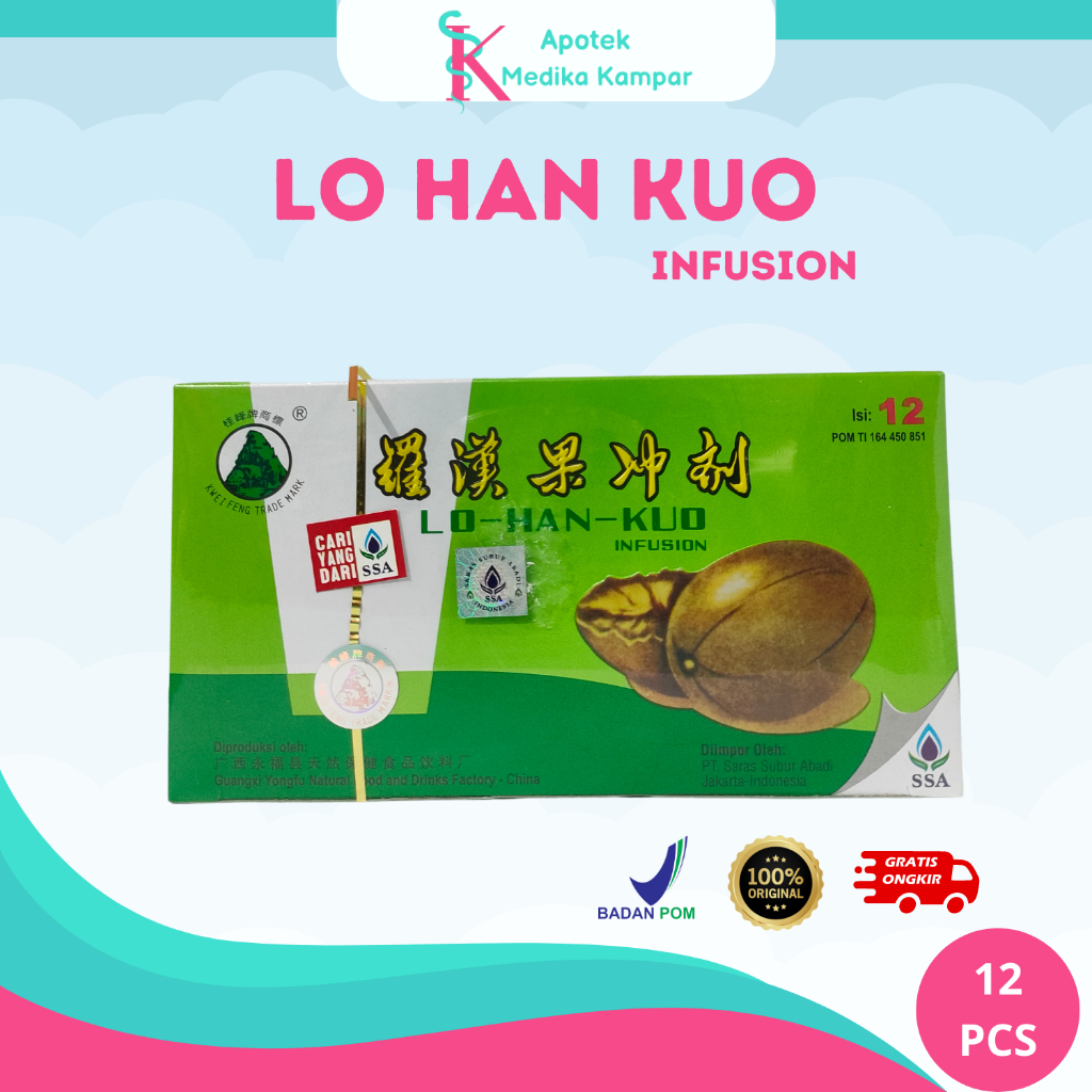 

Lo Han Kuo Infusion - Pereda Panas Dalam dan Sakit Tenggorokan