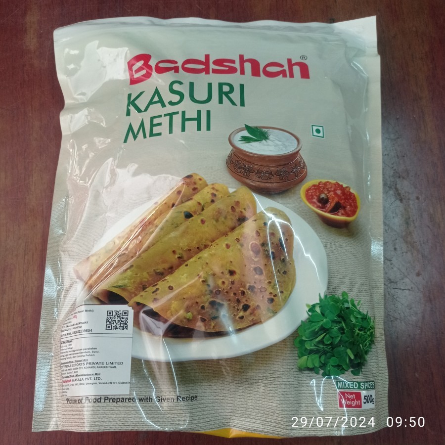 

REAY STOK] KASURI METHI BADSHAH 500 GR