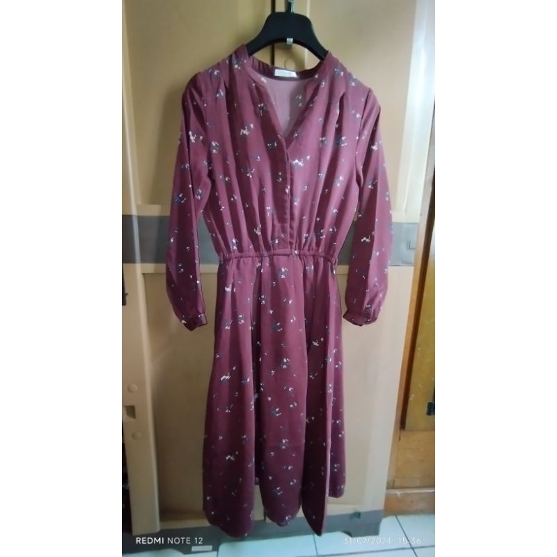 TUNIK motif bunga kecil