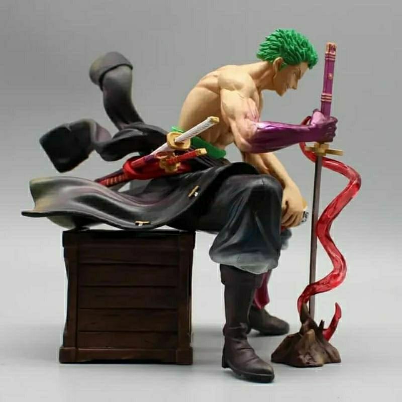 One Piece Action Figure Zoro Duduk Evil Studio