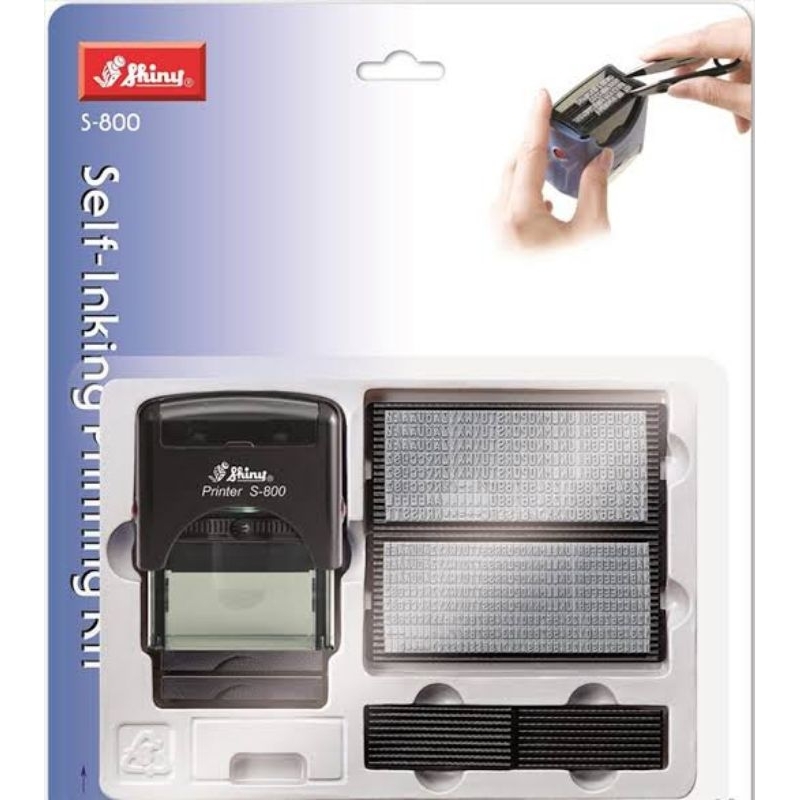 

Gagang Stempel Shiny S800 S 800 Printing Kit DIY