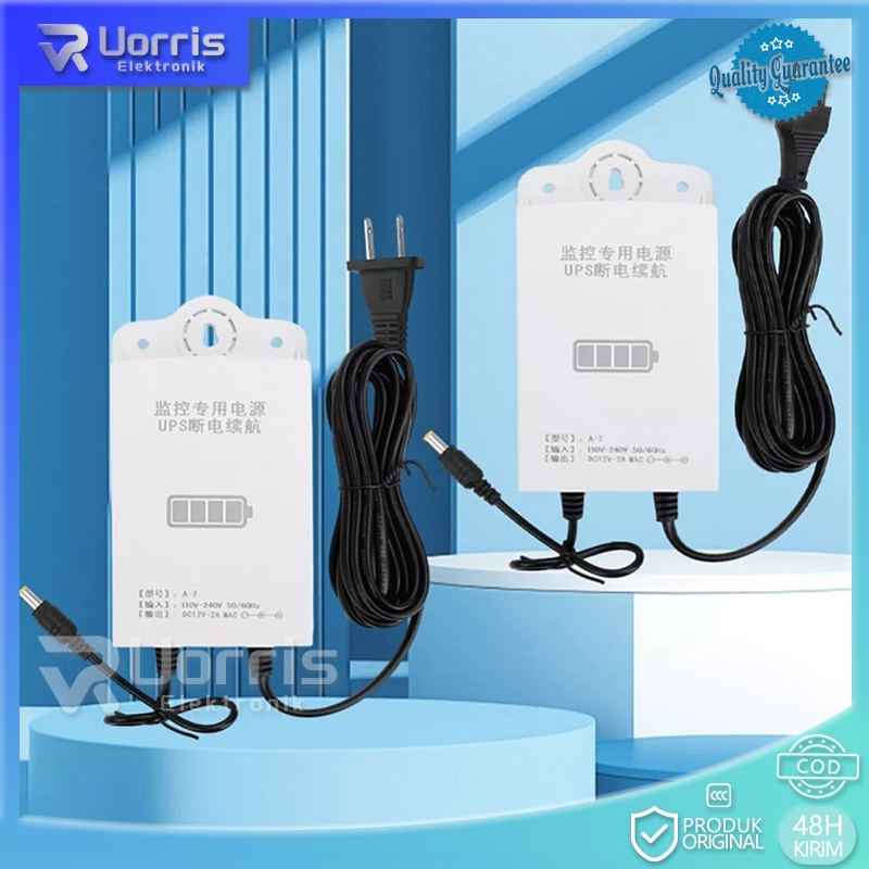 Mini UPS 12V2A backup Router Modem CCTV