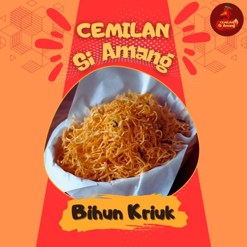 

Bihun kriuk, bihun kremes, bihun goreng, jajanan jadul, jajanan zaman dulu, jajanan SD. Makanan ringan