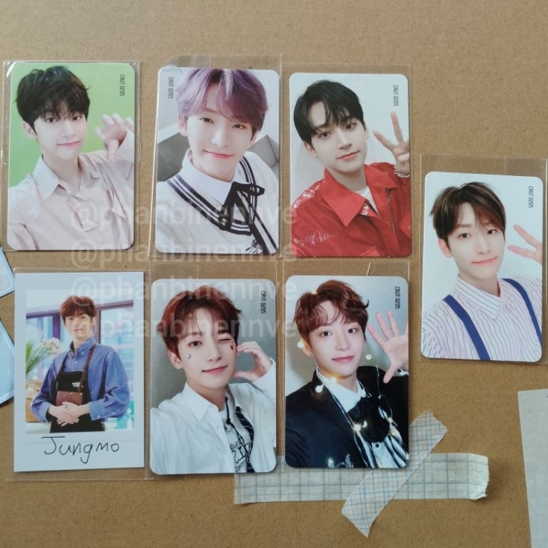 Photocard PC Album Event Streaming Fancafe | CRAVITY - Jungmo