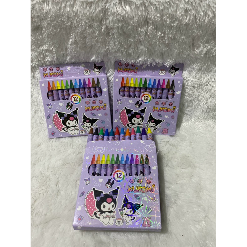 

076 crayon kuromi 12 warna