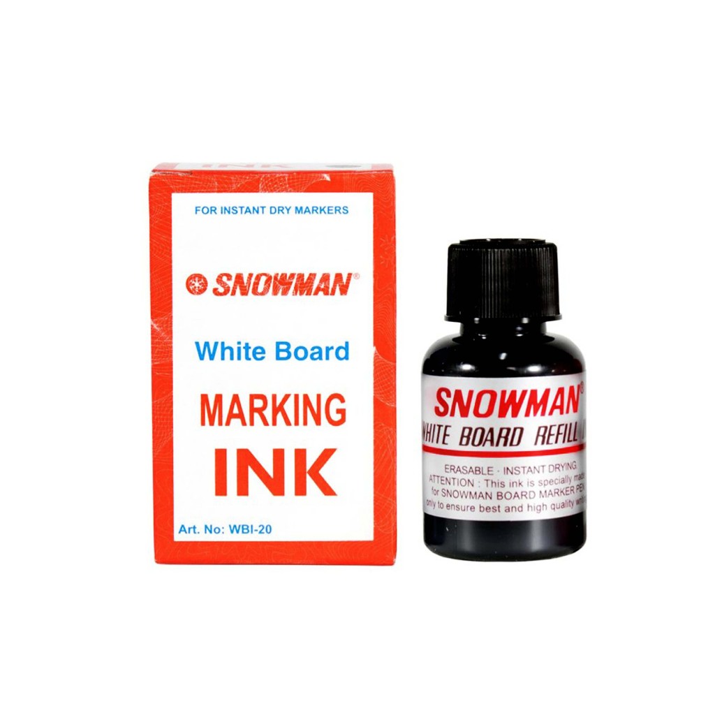 

Refill White Board Snowman [Bisa Dihapus] / Isi ulang Tinta Spidol Boardmarker
