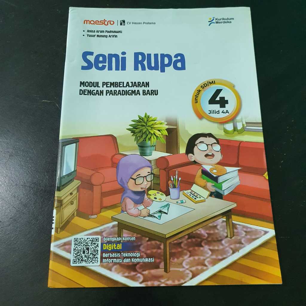 LKS Maestro Smt 1 - Modul Pembelajaran Pendidikan Seni Rupa SD/MI Kelas 4 Semester 1 - Kurikulum Mer