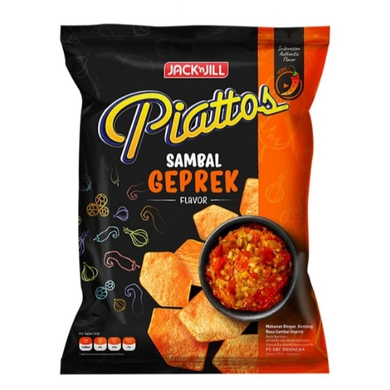 

piattos snack kentang sambal geprek 68 g