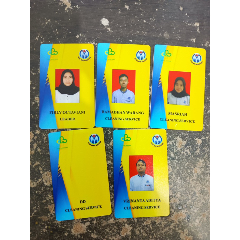 

(SATUAN) ID CARD CUSTOM / CETAK ID CARD / CETAK KARTU BAHAN PVC