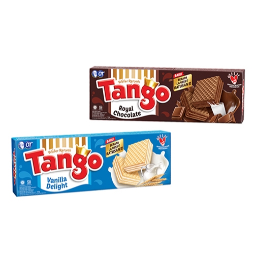 

KL - Aneka Tango Wafer Cokelat / Susu Vanilla 133 g