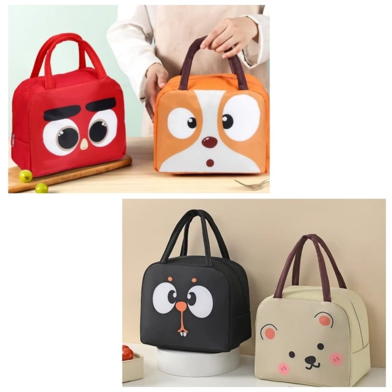 Tas Bekal Thermal Karakter / Tas Bekal Makanan / Tas Piknik / Tas Bekal Lucu